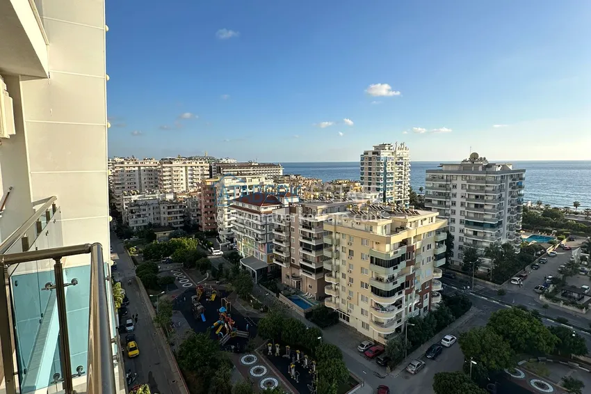 Приобрести Квартира 1+1 с видом на море в Махмутларе – под ключ, 70 м², вторая береговая линия 18 
