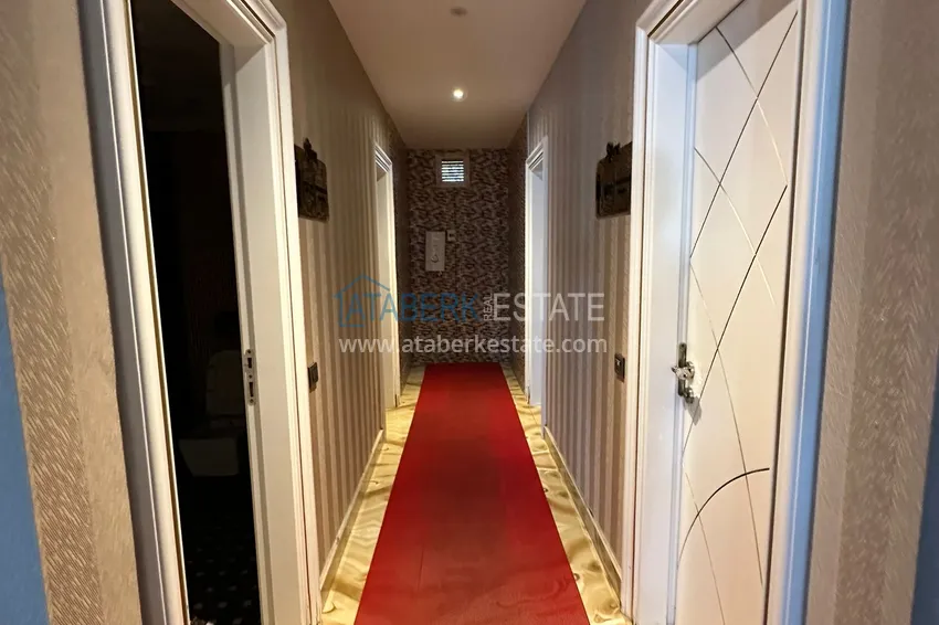 Квартира 1+1 с видом на море в Махмутларе – под ключ, 70 м², вторая береговая линия 21 