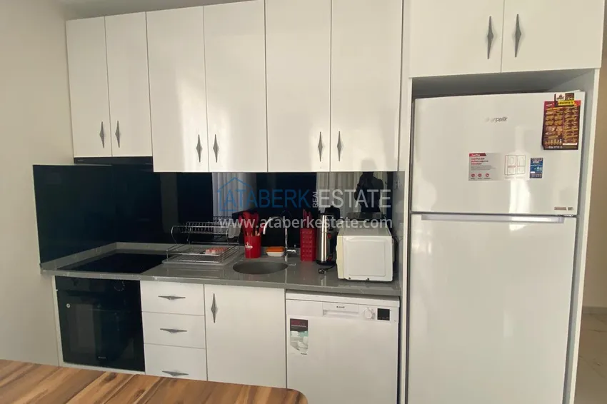 Приобрести Долгосрочная аренда квартиры 1+1 в комфортабельном комплексе - Алания, Авсаллар №22 7 