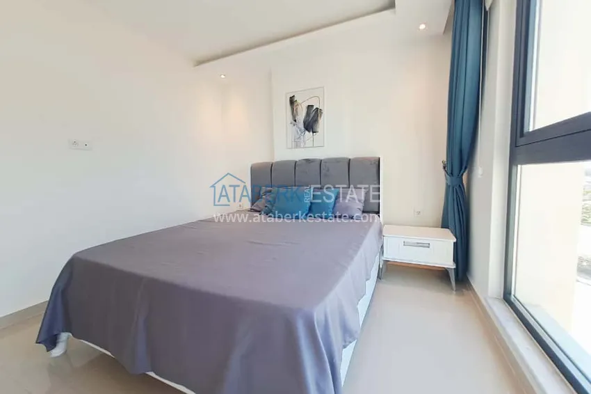 Приобрести Квартира в Авсалларе с мебелью и застекленным балконом в комплексе отельного типа – напрямую от собственника 13 