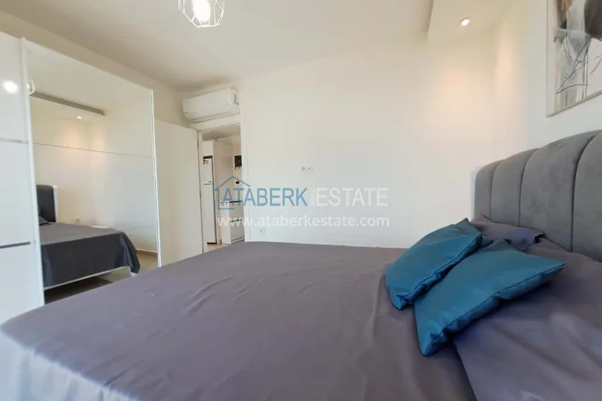 Приобрести Квартира в Авсалларе с мебелью и застекленным балконом в комплексе отельного типа – напрямую от собственника 15 