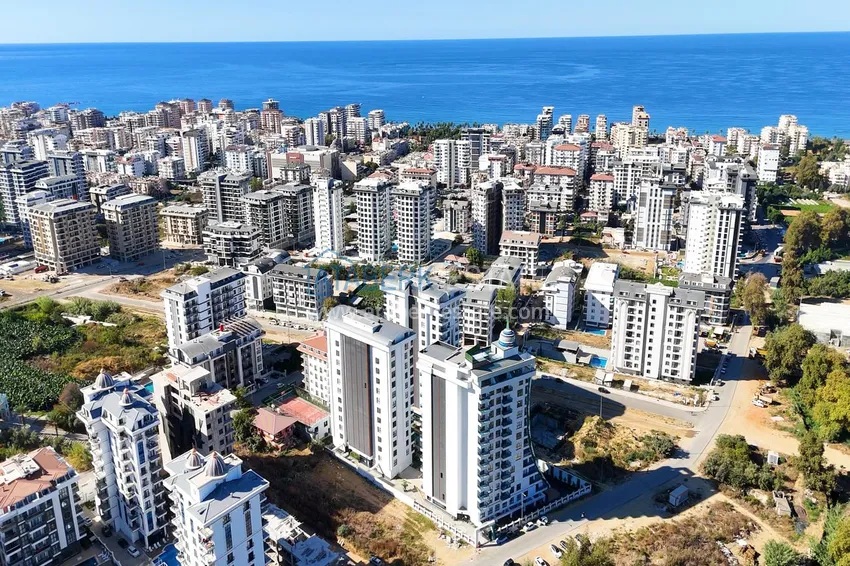 Квартиры в Алании в резиденции сегмента комфорт - район Махмутлар 1