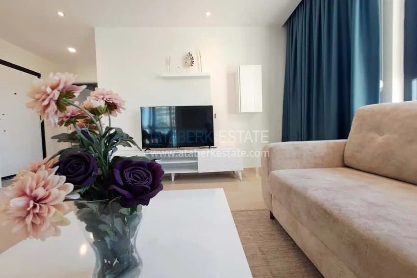 Приобрести Квартира в Авсалларе с мебелью и застекленным балконом в комплексе отельного типа – напрямую от собственника 4 