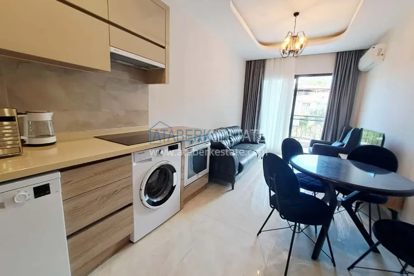 Приобрести Квартира 1+1 в Алании, Авсаллар - готовый вариант с мебелью от собственника 5 