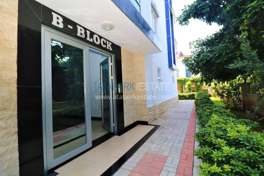 Трехкомнатная квартира в современном комплексе в 150 метрах от моря – Алания, район Кестель 15