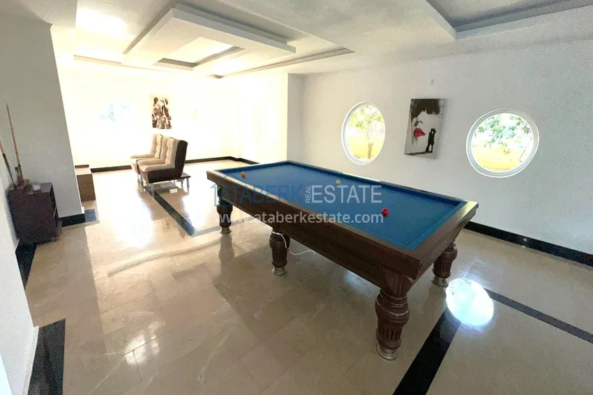 Трехкомнатная квартира в современном комплексе в 150 метрах от моря – Алания, район Кестель 19