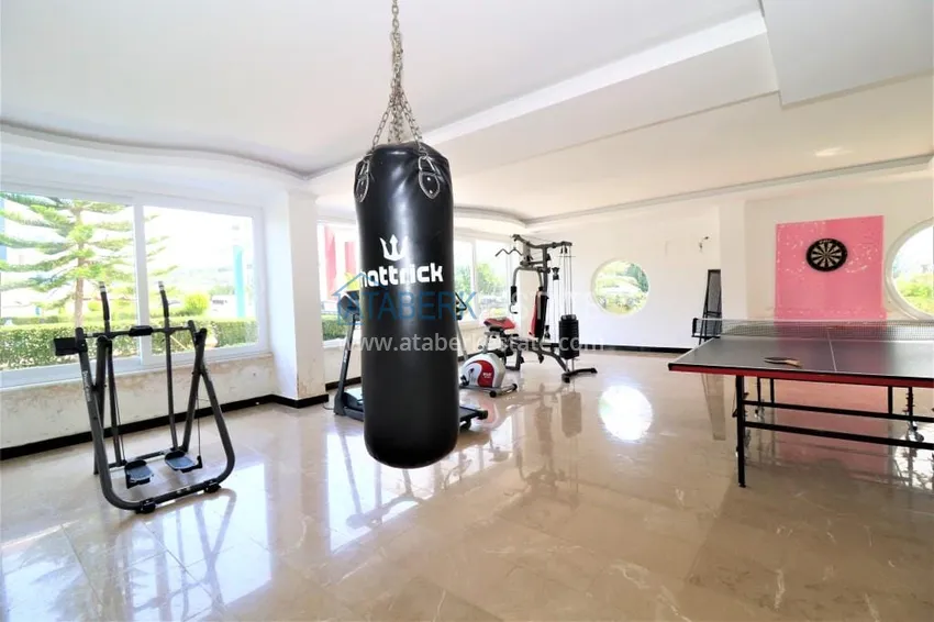 Трехкомнатная квартира в современном комплексе в 150 метрах от моря – Алания, район Кестель 20