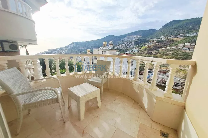 Приобрести Квартира 2+1 с видом на море и мебелью в Алании - недалеко от центра, район Бекташ 22 