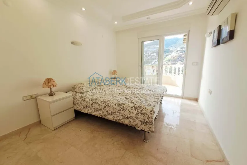 Приобрести Квартира 2+1 с видом на море и мебелью в Алании - недалеко от центра, район Бекташ 7 