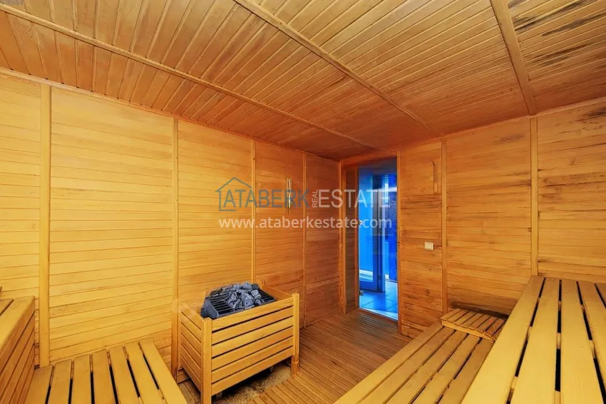 Квартира под ВНЖ в Алании, район Оба — с мебелью в европейском комплексе 19 