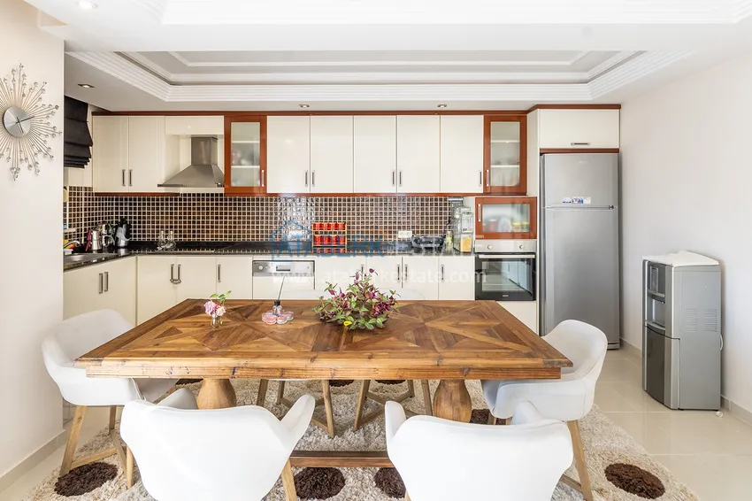 Приобрести Квартира под ВНЖ в Алании, район Оба — с мебелью в европейском комплексе 4 