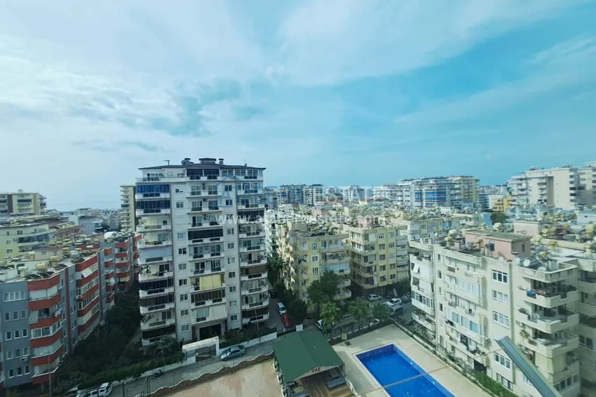 Приобрести Квартира-студия под ключ в Махмутларе, Алания - с видом на море  9 