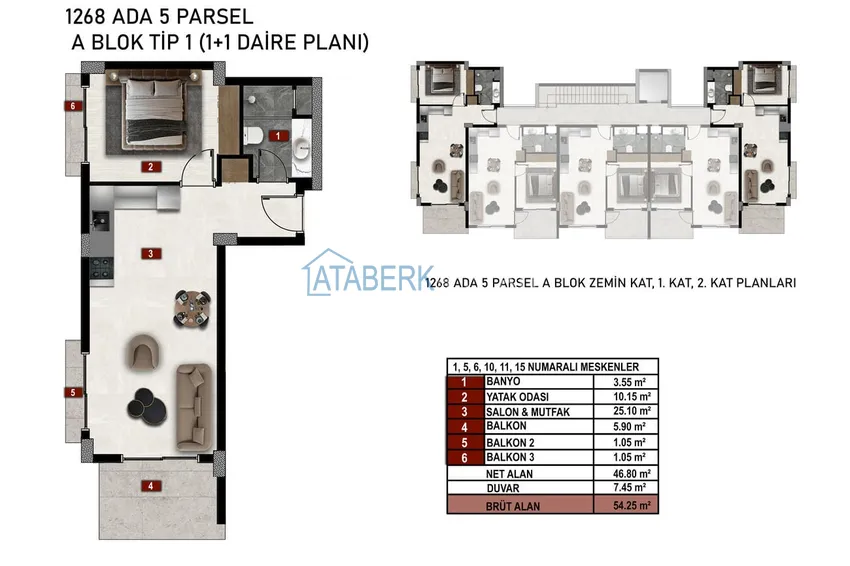 Купить дешево Инвестиционный проект в Кестеле — современный комфорт и утончённый образ жизни у моря 7 