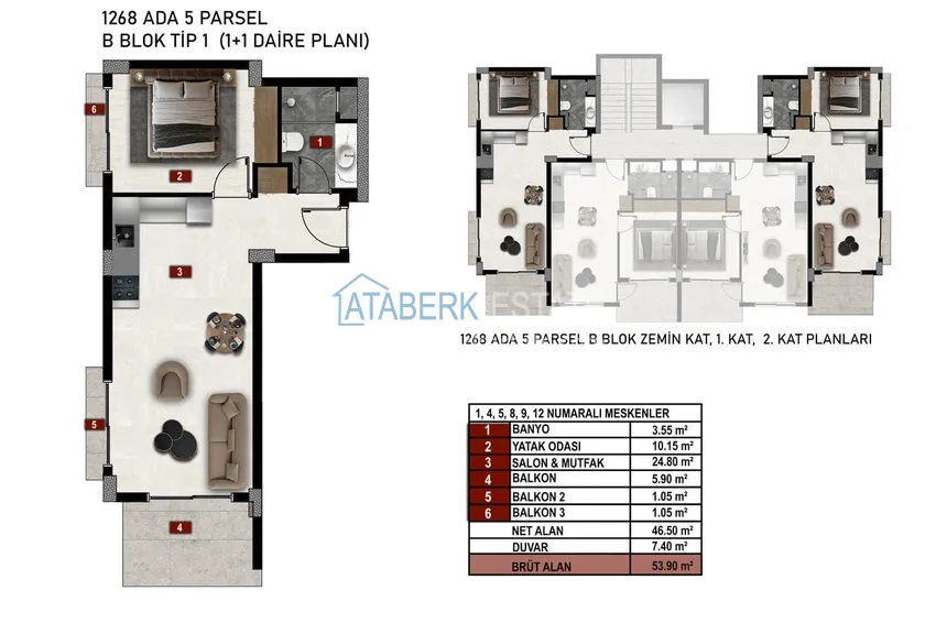Купить дешево Инвестиционный проект в Кестеле — современный комфорт и утончённый образ жизни у моря 14 
