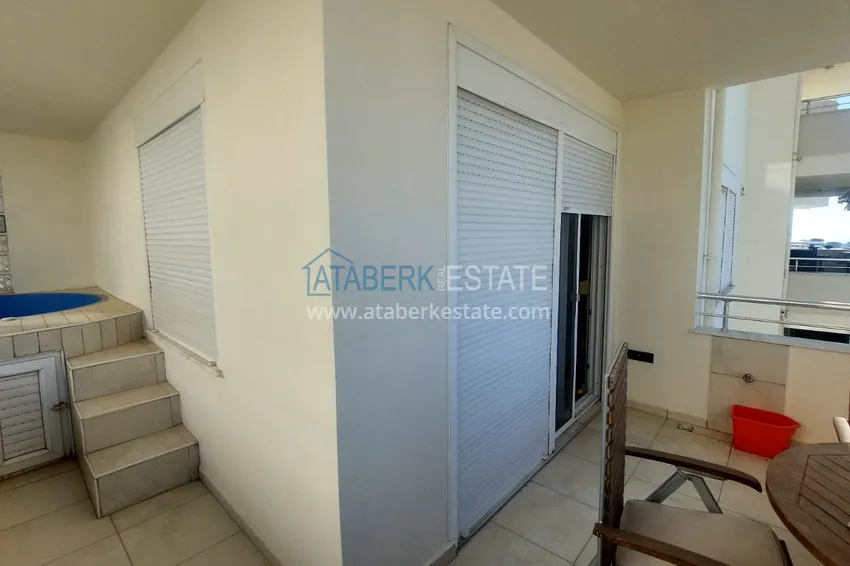 Приобрести Квартира 2+1 с мебелью и панорамным видом на море в Алании, Махмутлар 21 