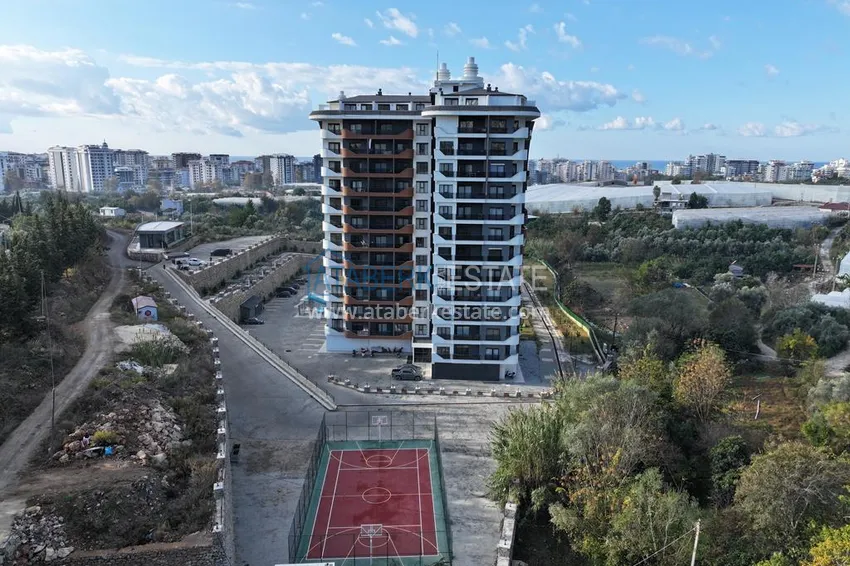 Квартира 1+1 с мебелью от собственника в Махмутларе — ЖК с сервисом уровня отеля и частным пляжем 2 