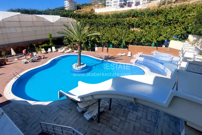 Квартира 2+1 с мебелью и панорамным видом на море в Алании, Махмутлар 5 