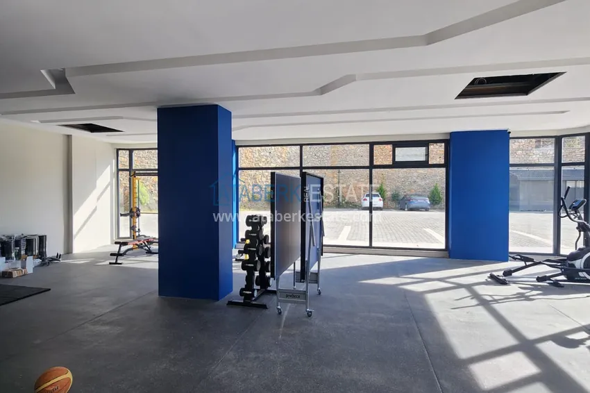 Квартира 1+1 с мебелью от собственника в Махмутларе — ЖК с сервисом уровня отеля и частным пляжем 9 