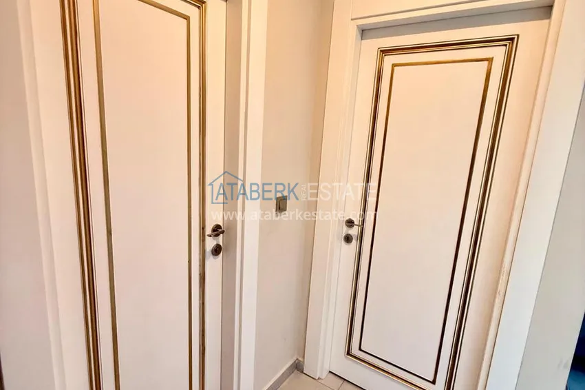 Приобрести Квартира 1+1 с мебелью от собственника в Махмутларе — ЖК с сервисом уровня отеля и частным пляжем 9 