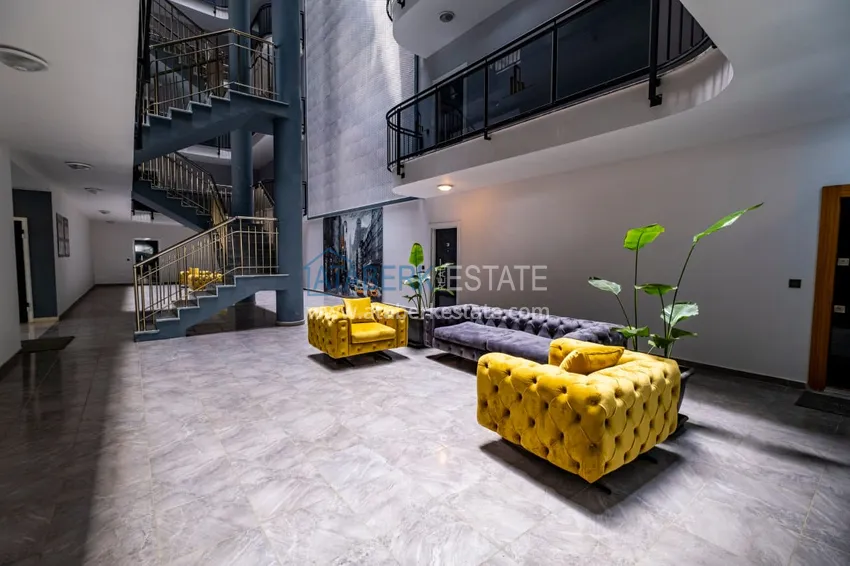 Линейная квартира 3+1 с мебелью и отдельной кухней — в Алании, район Махмутлар 10 