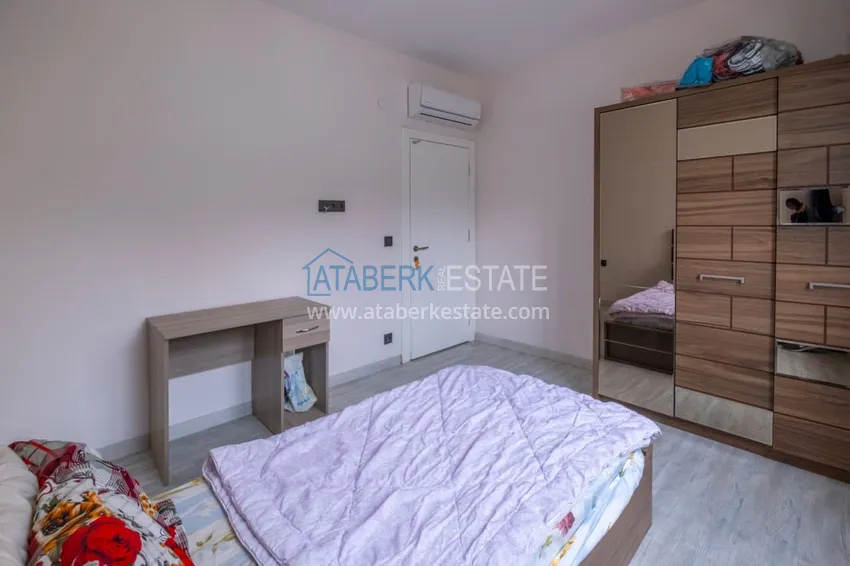 Приобрести Линейная квартира 3+1 с мебелью и отдельной кухней — в Алании, район Махмутлар 20 