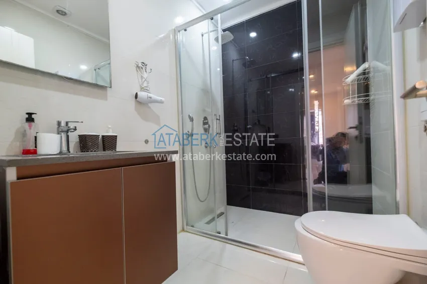 Приобрести Линейная квартира 3+1 с мебелью и отдельной кухней — в Алании, район Махмутлар 28 