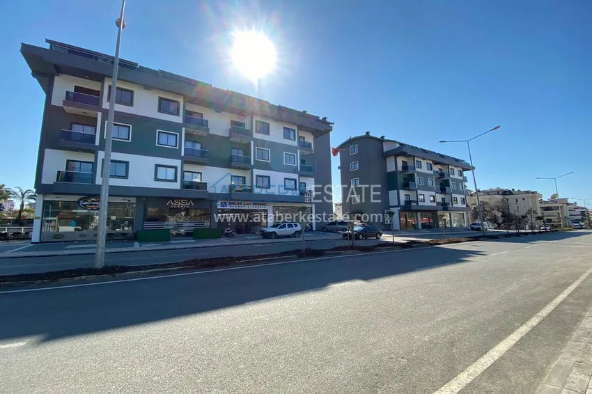 Квартира 1+1 в Алании, Оба - ухоженный комплекс, вид на бассейн 6 