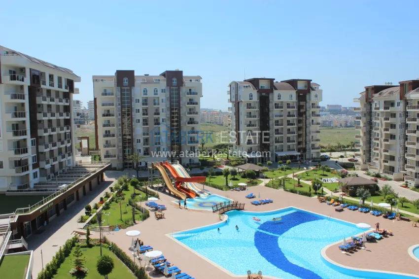 Квартира 1+1 70 м2 в Авсалларе - меблированный вариант в современном комплексе у моря 12 