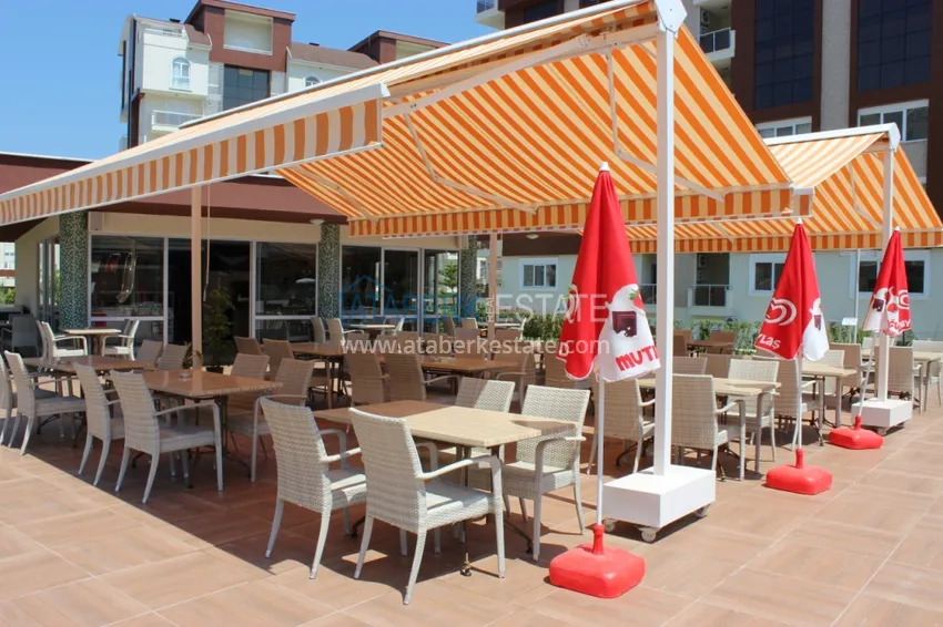 Квартира 1+1 70 м2 в Авсалларе - меблированный вариант в современном комплексе у моря 13 