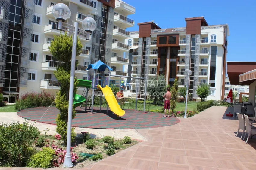 Квартира 1+1 70 м2 в Авсалларе - меблированный вариант в современном комплексе у моря 8 