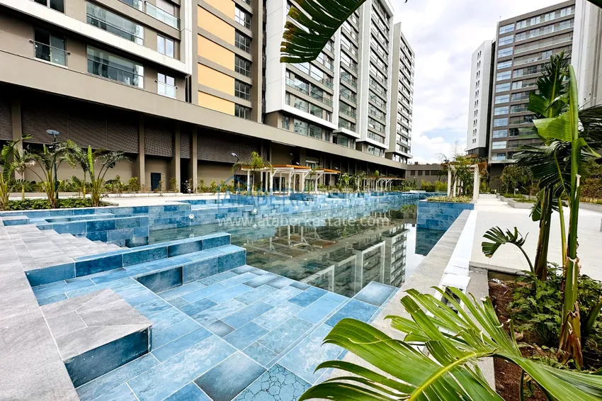 Квартира 1+1 в Анталии, район Кепез - напрямую от собственника в ЖК премиум-класса 8 