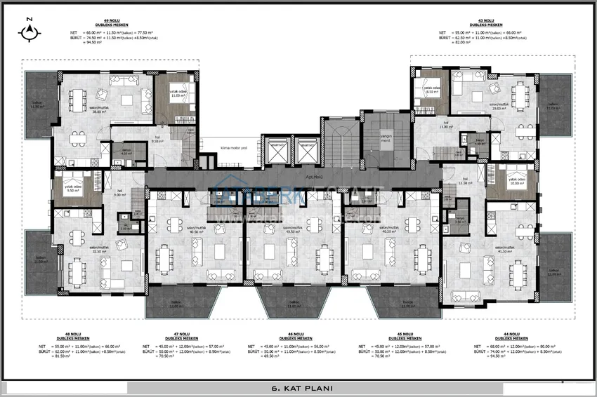 Купить дешево Квартиры от застройщика в Авсалларе — выгодные цены и инвестиционный потенциал 3 