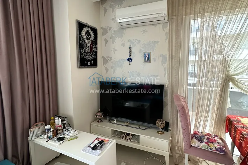 Приобрести Квартира 1+1 с видом на море и горы в Махмутларе - 300 от моря, продажа от собственника 15 