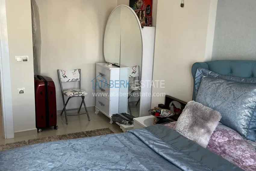 Приобрести Квартира 1+1 с видом на море и горы в Махмутларе - 300 от моря, продажа от собственника 18 