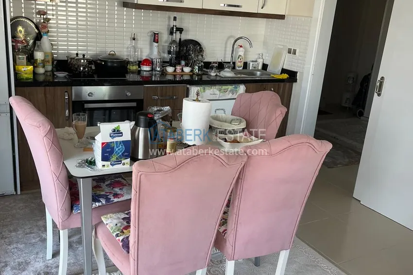 Приобрести Квартира 1+1 с видом на море и горы в Махмутларе - 300 от моря, продажа от собственника 8 