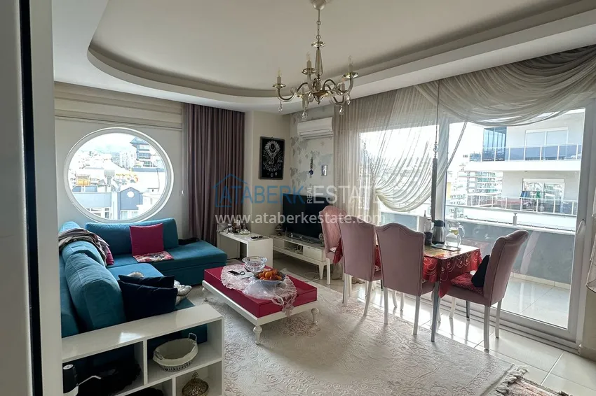 Приобрести Квартира 1+1 с видом на море и горы в Махмутларе - 300 от моря, продажа от собственника 9 