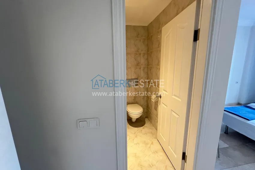 Приобрести Квартира 2+1 в Алании, Джикджилли - с мебелью и видом на море 16 