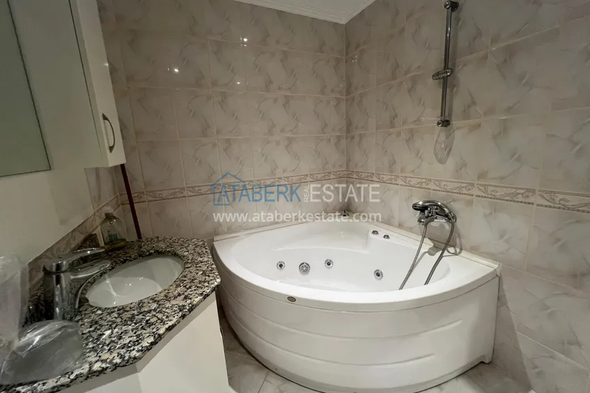 Приобрести Квартира 2+1 в Алании, Джикджилли - с мебелью и видом на море 17 