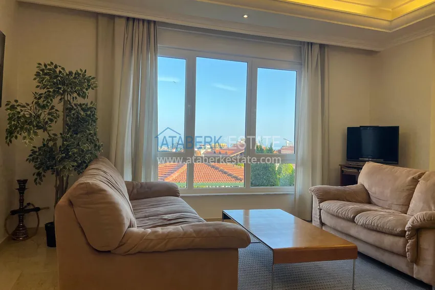 Приобрести Квартира 2+1 в Алании, Джикджилли - с мебелью и видом на море 4 