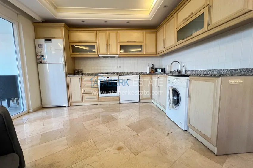 Приобрести Квартира 2+1 в Алании, Джикджилли - с мебелью и видом на море 6 