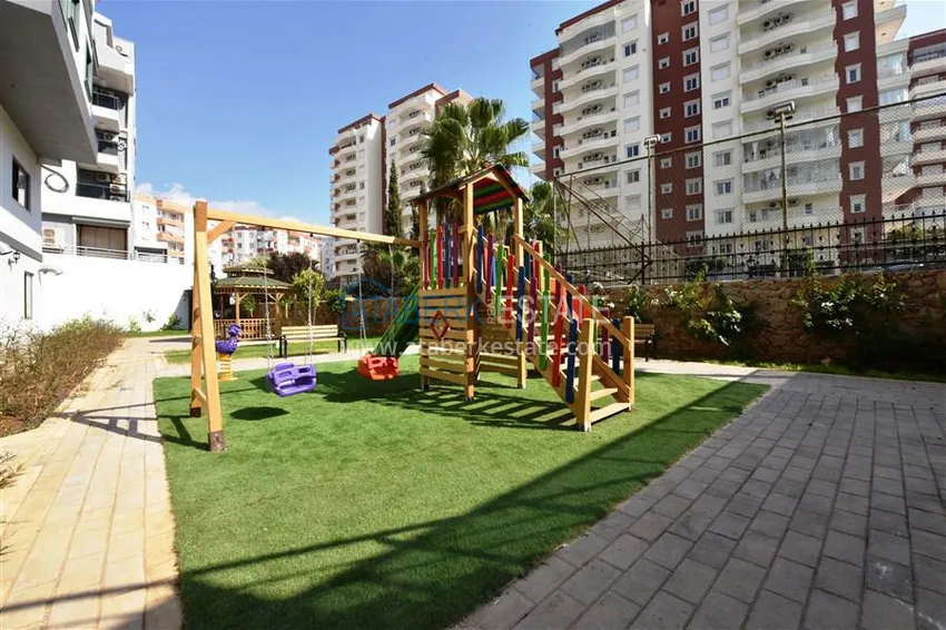 Двухуровневая квартира 2+1 в Алании, Оба - стильный дуплекс с мебелью под ВНЖ  7 