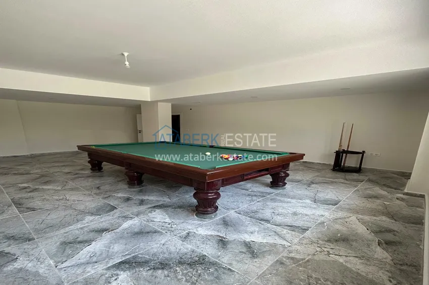 Квартира 1+1 с мебелью и видом на горы - Махмутлар, уютный бутик-комплекс 12