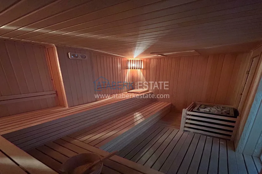 Квартира 1+1 с мебелью и видом на горы - Махмутлар, уютный бутик-комплекс 14