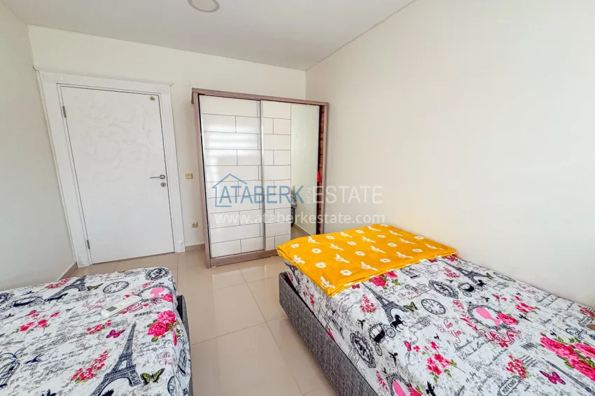 Приобрести Пентхаус 3+1 в Кестеле с мебелью и видом на горы - двухуровневая планировка и отдельная кухня 16