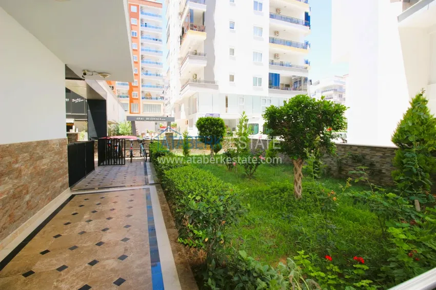 Квартира 2+1 в Махмутларе меблированная рядом с морем - улица Барбаросса 3