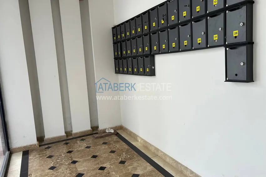 Квартира 2+1 в Махмутларе меблированная рядом с морем - улица Барбаросса 6