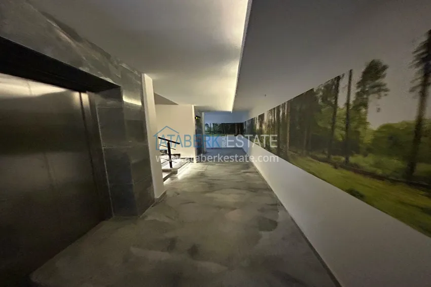 Квартира 1+1 с мебелью и видом на горы - Махмутлар, уютный бутик-комплекс 9