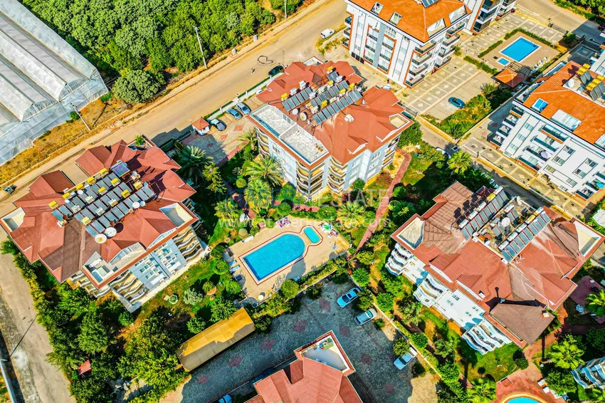 Дуплекс 4+1 в Алании, район Оба - меблированный пентхаус под ВНЖ 5 