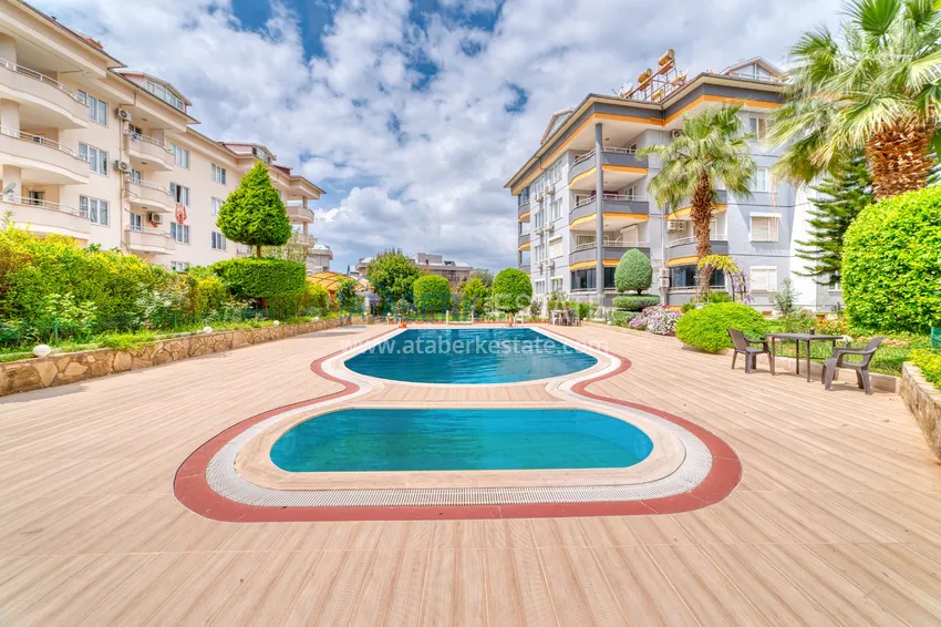 Дуплекс 4+1 в Алании, район Оба - меблированный пентхаус под ВНЖ 7 