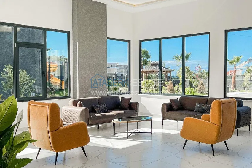 Квартира с чистовой отделкой и видом на море – Алания, район Авсаллар 28